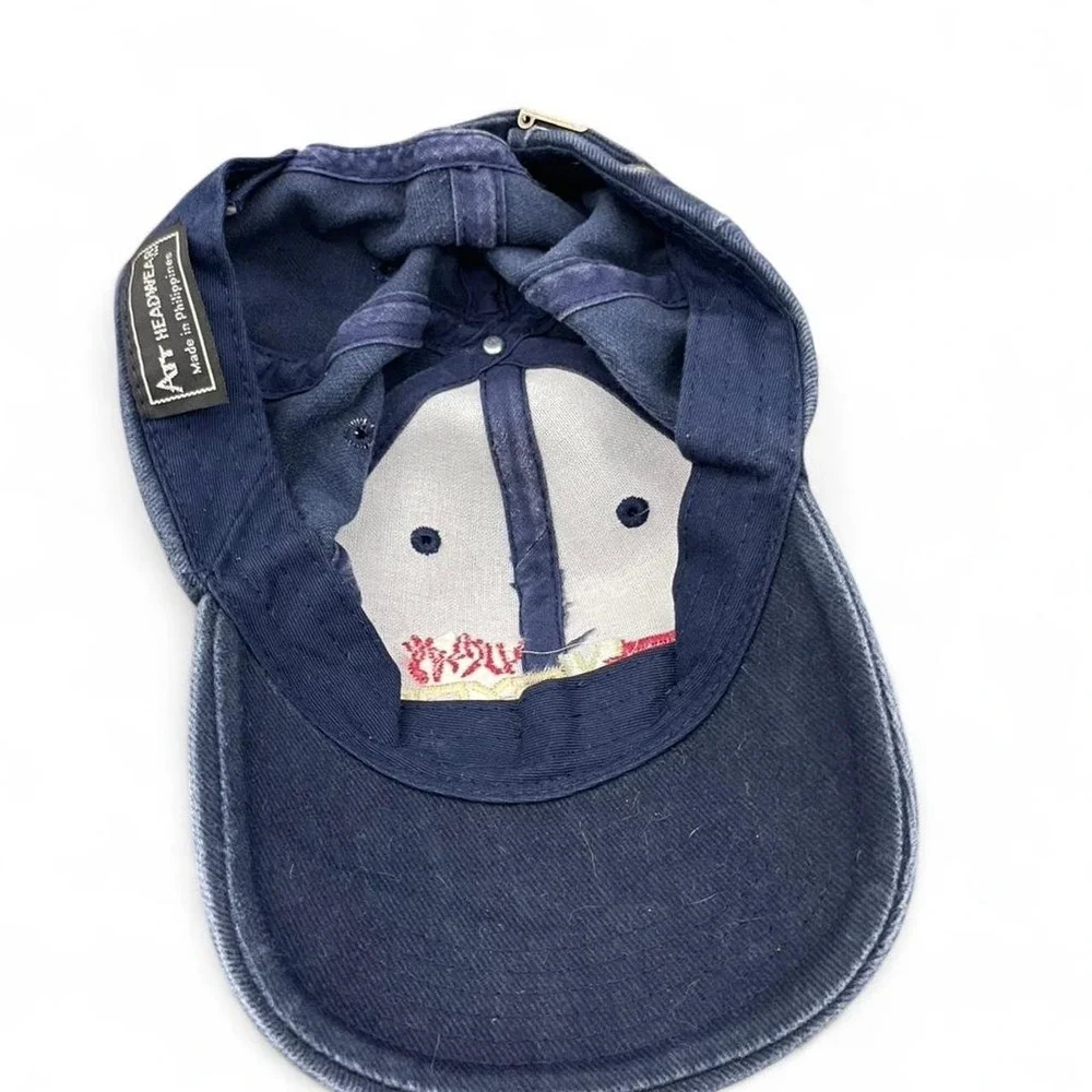 Navy blue NSYNC embroidered logo cap #Y2K #90s #vintage #nsync
